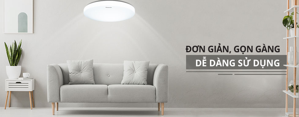 Panasonic - Đèn Ốp Trần Tròn 24W Sáng 4000K | HHXQ241388